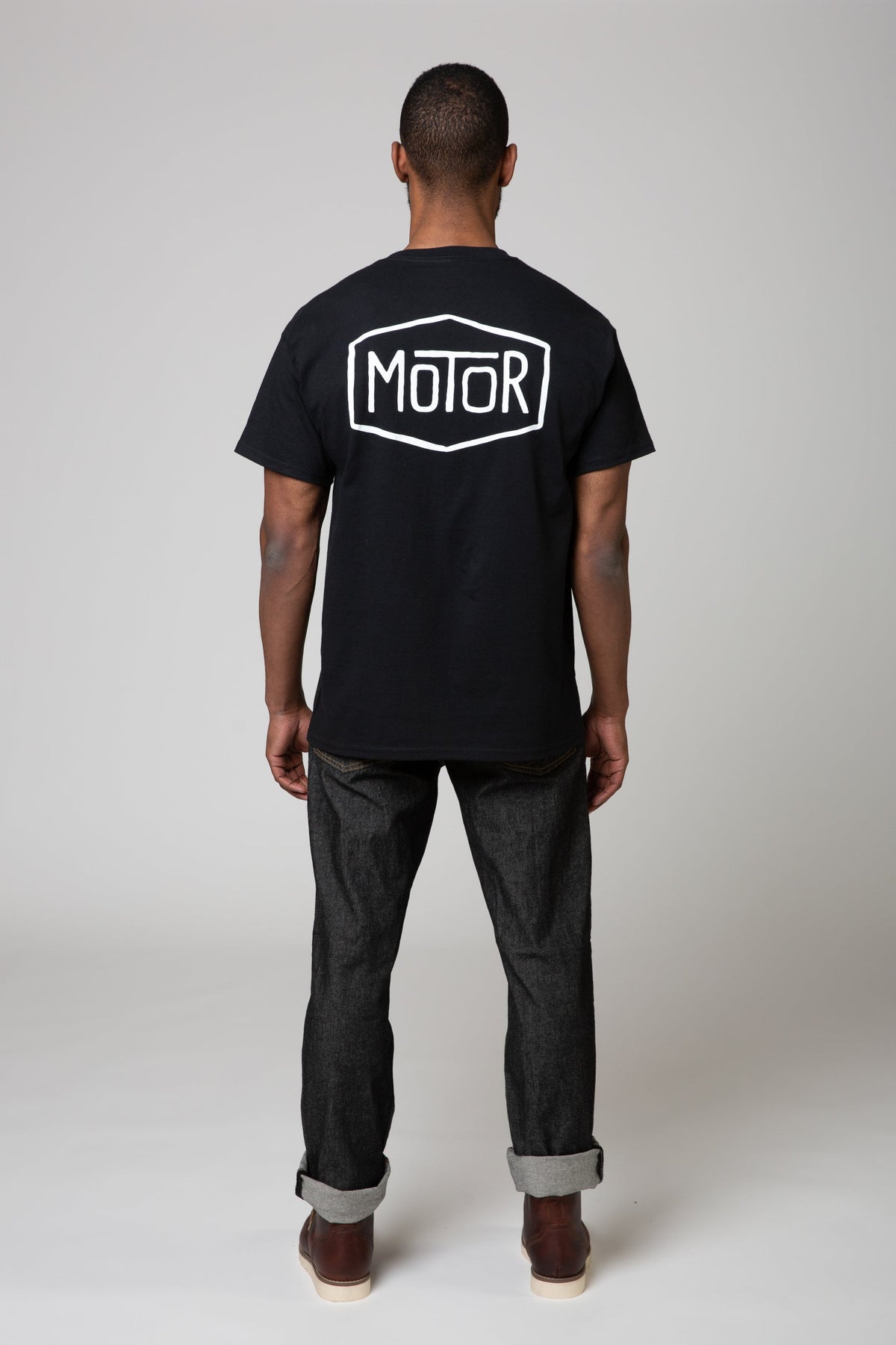 Black Diamond Back Print T-Shirt